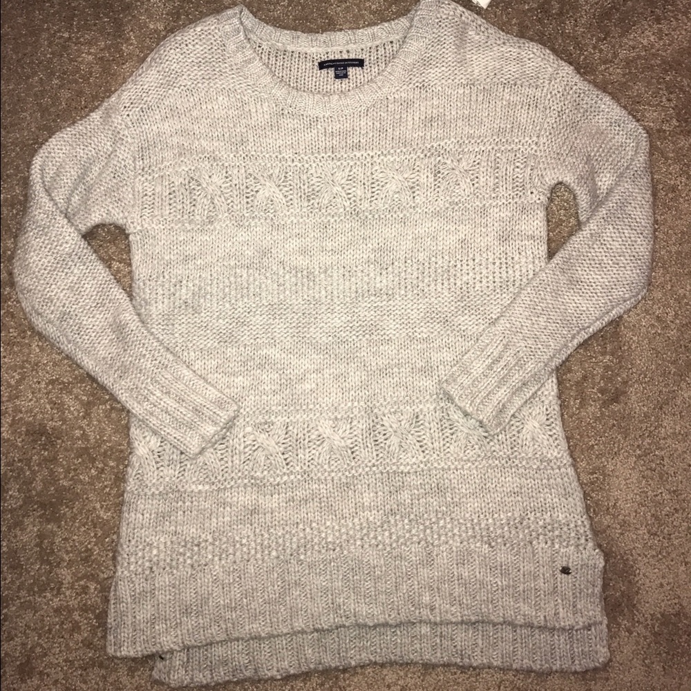 SOLDOversized Grey AE sweater