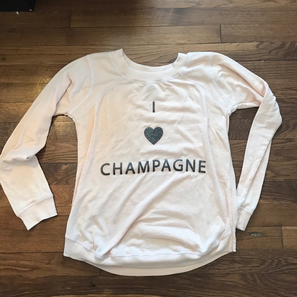 Chaser champagne sweatshirt