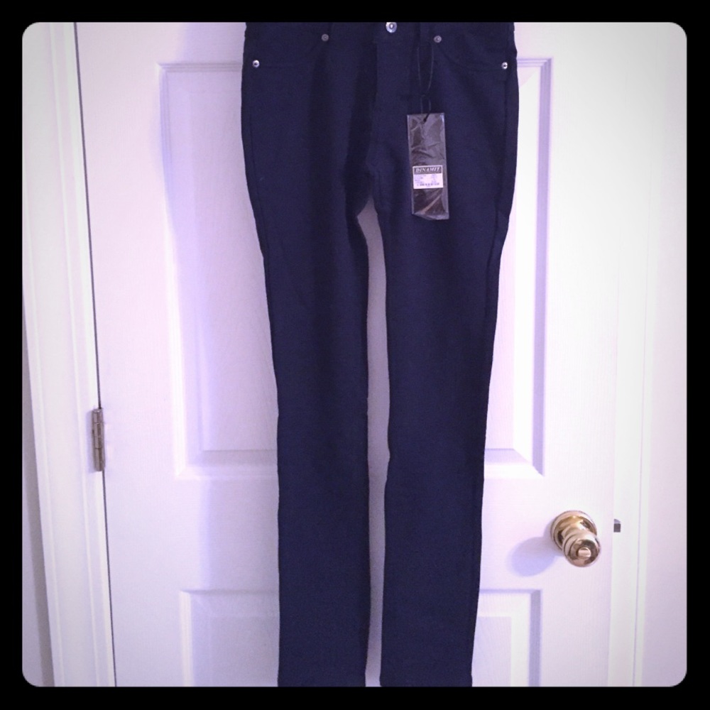 SOLD NWT Navy leggings