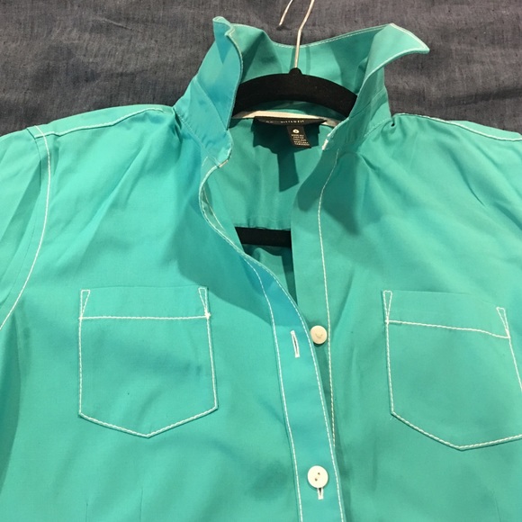 Foxcroft No Iron fitted oxford shirt - Picture 3 of 4