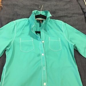 Foxcroft No Iron fitted oxford shirt