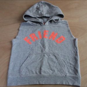 Like New! Peek sleeveless hoodie