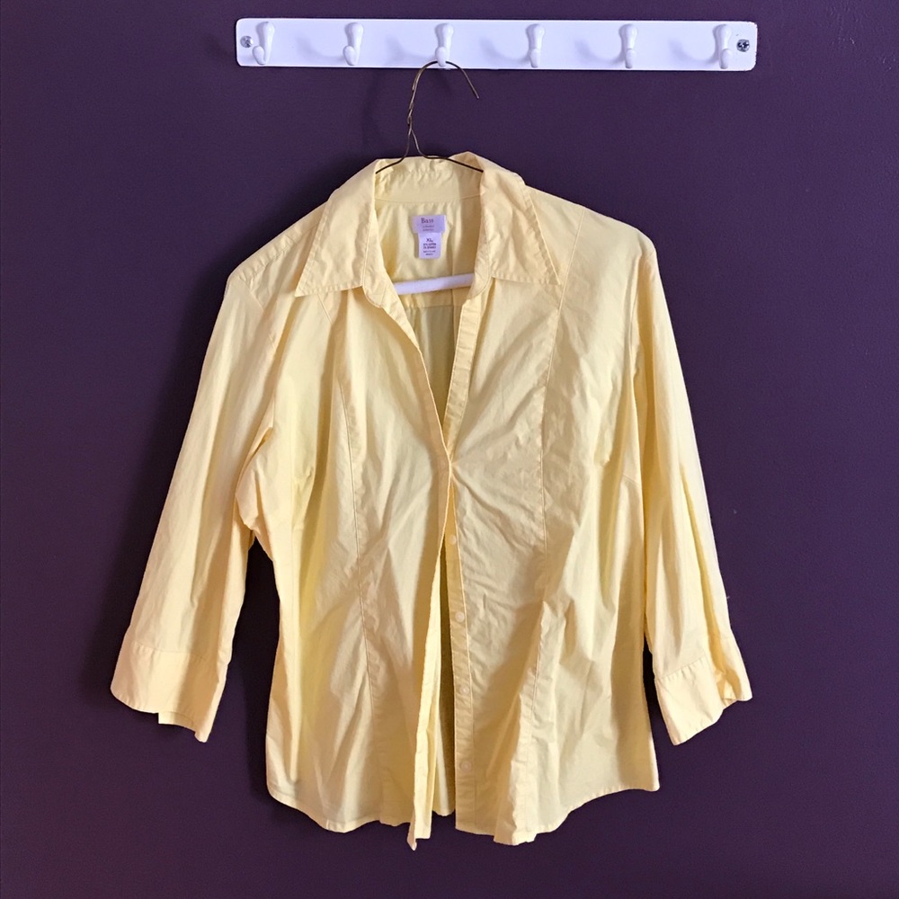 Yellow Bass Button Up