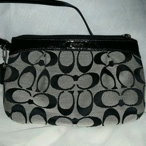 Coach Signature Wristlet ( LNWOT)