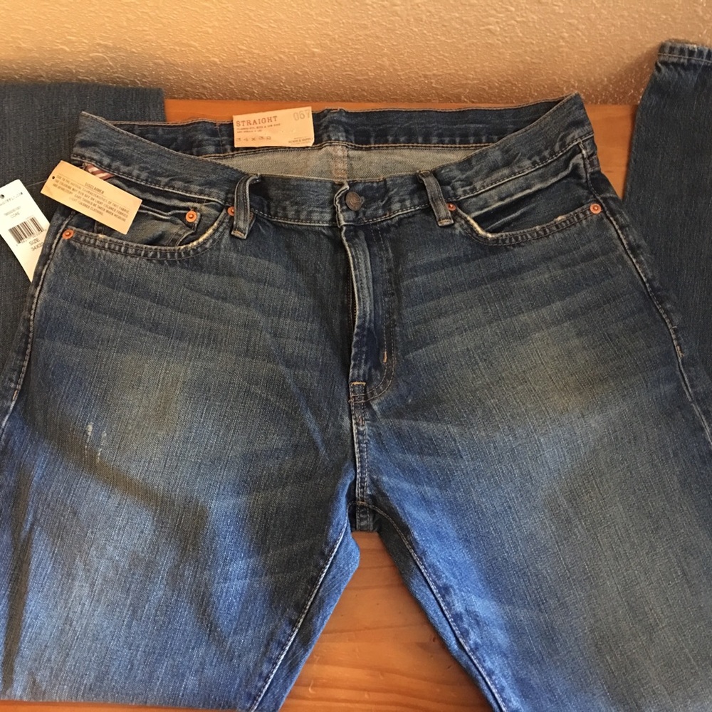 Ralph Lauren Straight Classic Fit Jeans, 34 x 32