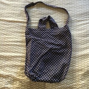 Baggu polka dot bucket bag