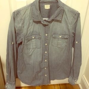 J Crew size small chambray shirt
