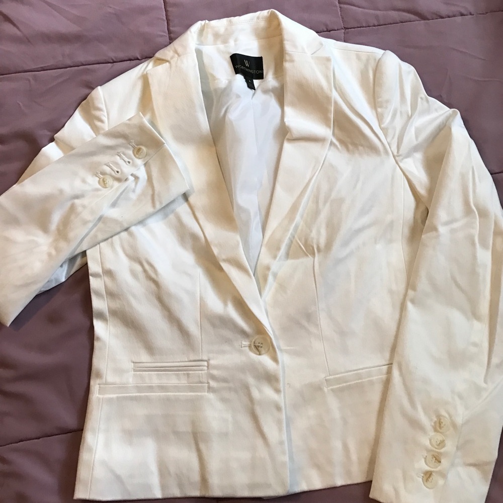 White Blazer
