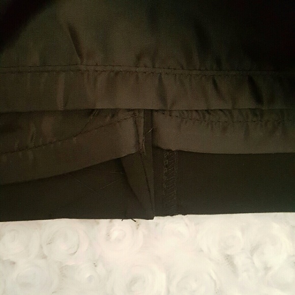 💰SOLD💰NEW Black DKNY Pencil Skirt w/Faux Leather - Picture 5 of 6