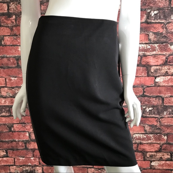 DKNY Dresses & Skirts - 💰SOLD💰NEW Black DKNY Pencil Skirt w/Faux Leather
