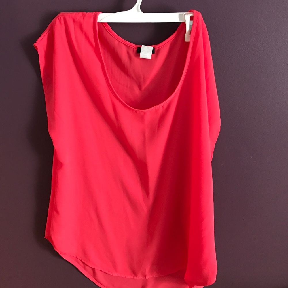 Coral Poetry Blouse XL