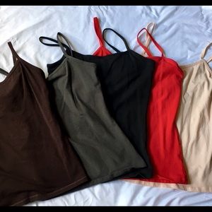 5 Victoria's Secret Bra Top Camisoles