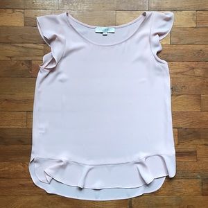 Gorgeous Pale Pink Loft Blouse. Sz xS.