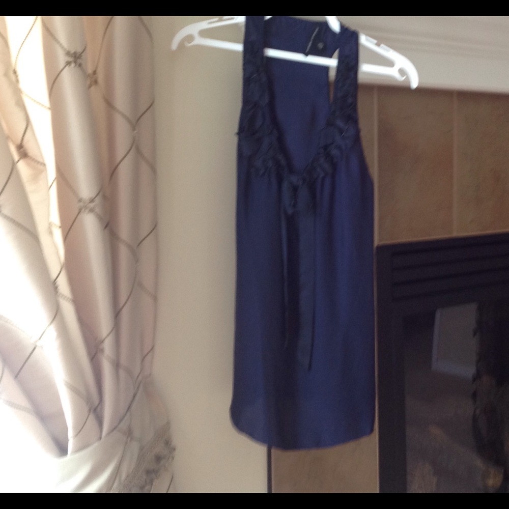 Banana republic silk top,worn once