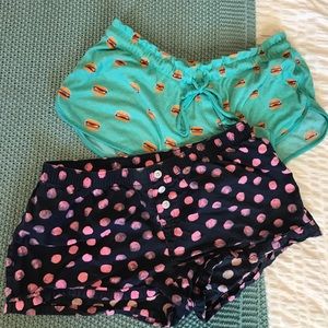 2 Xhilaration XS Pajama Shorts