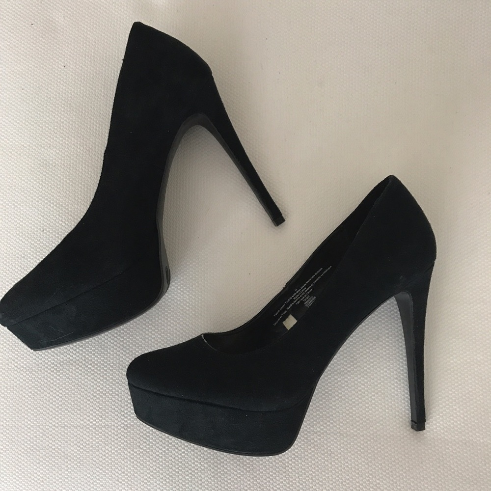 Black high heels