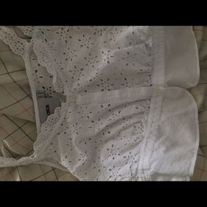 Asos crop top (NOT ZARA) fits like small