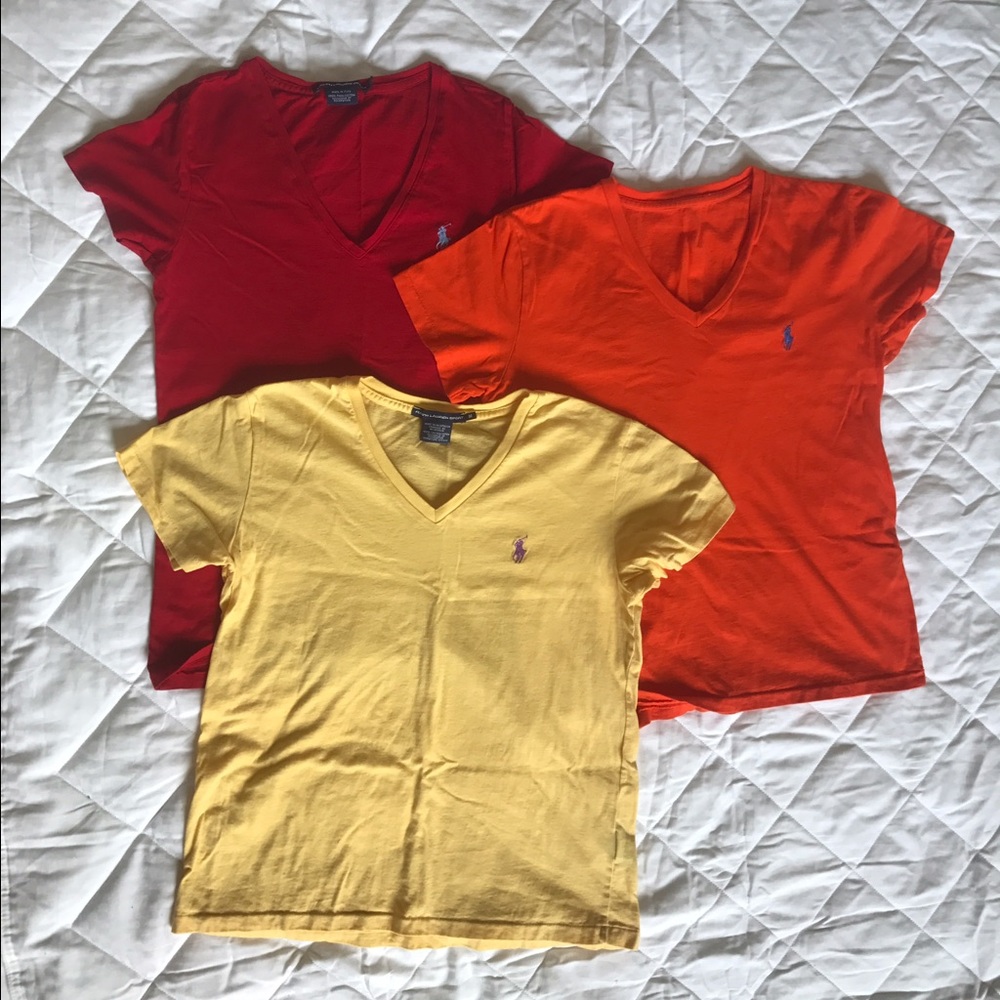 9 Ralph Lauren t shirts