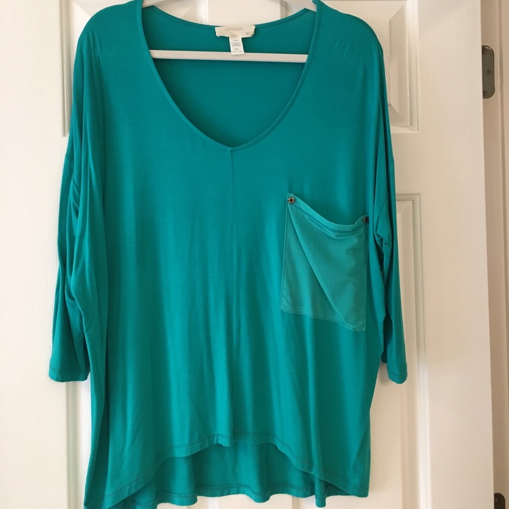 Teal Kerisma Top