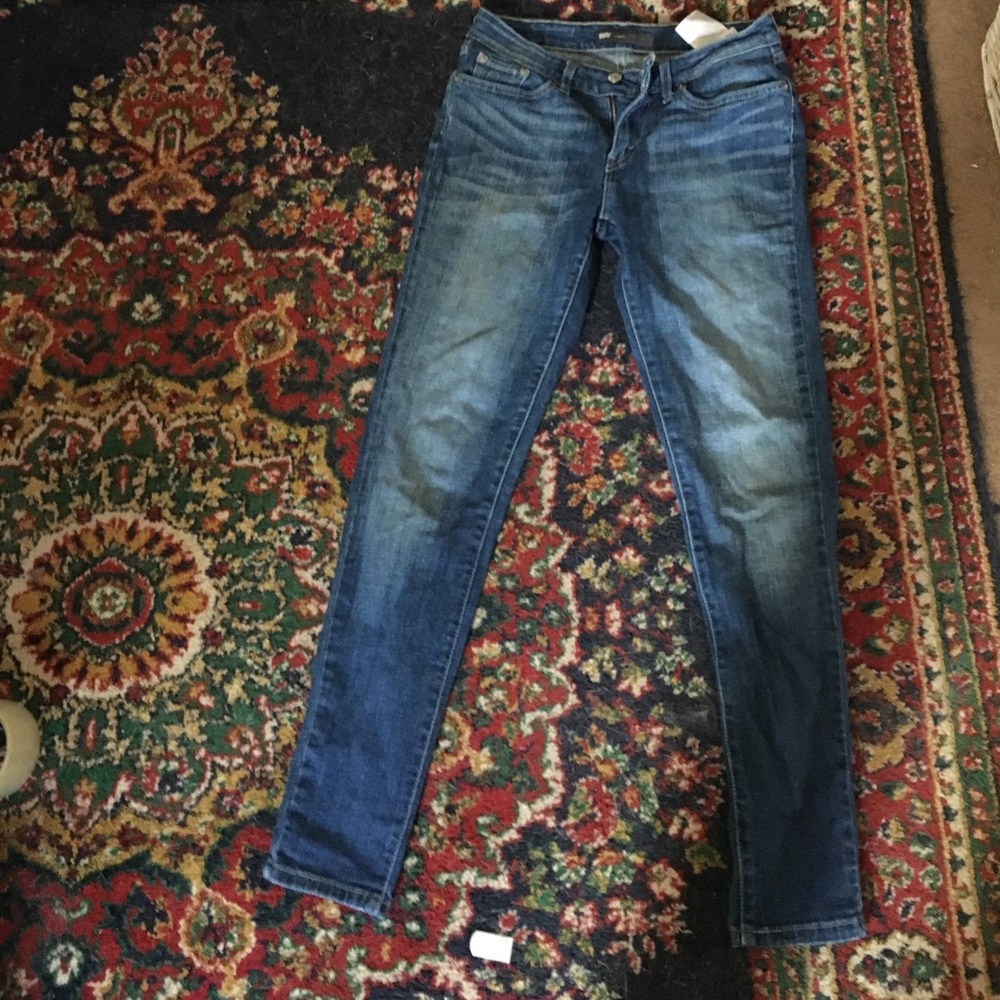 Levi Blue skinny jeans