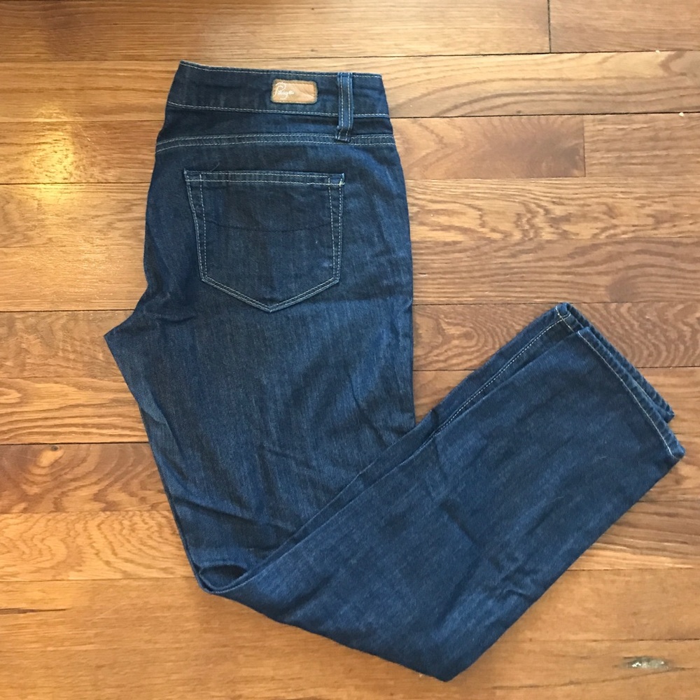 Paige cropped skinny jeans