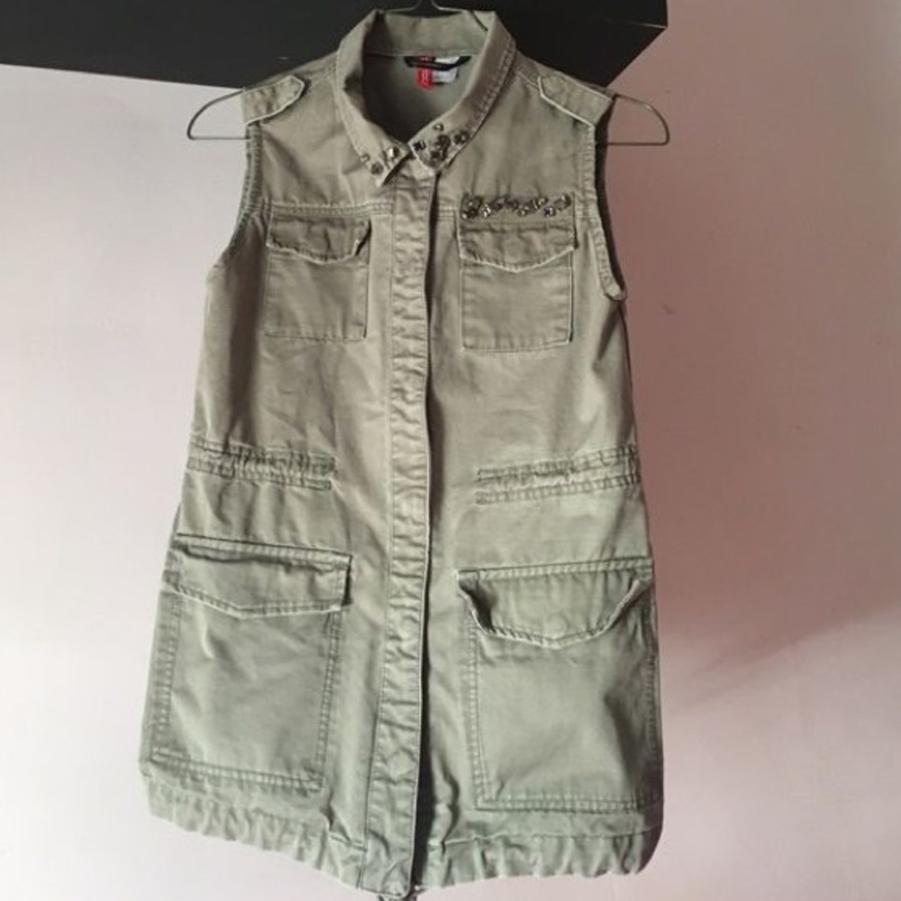 Army Green Colored Vest