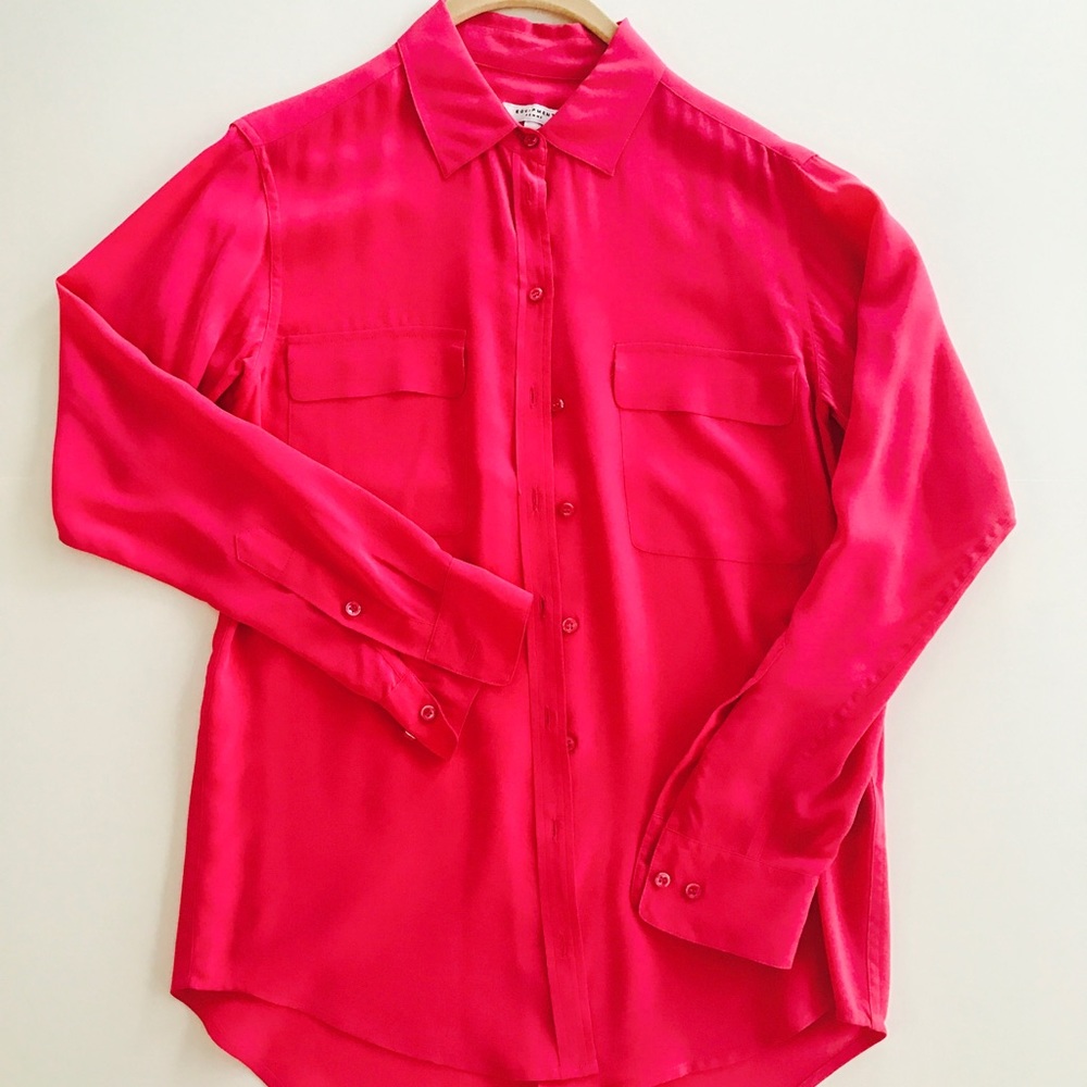 Equipment Signature Silk Shirt
