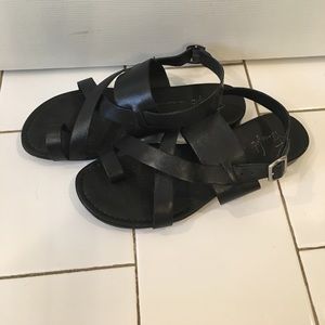 Black Franco Sarto sandals