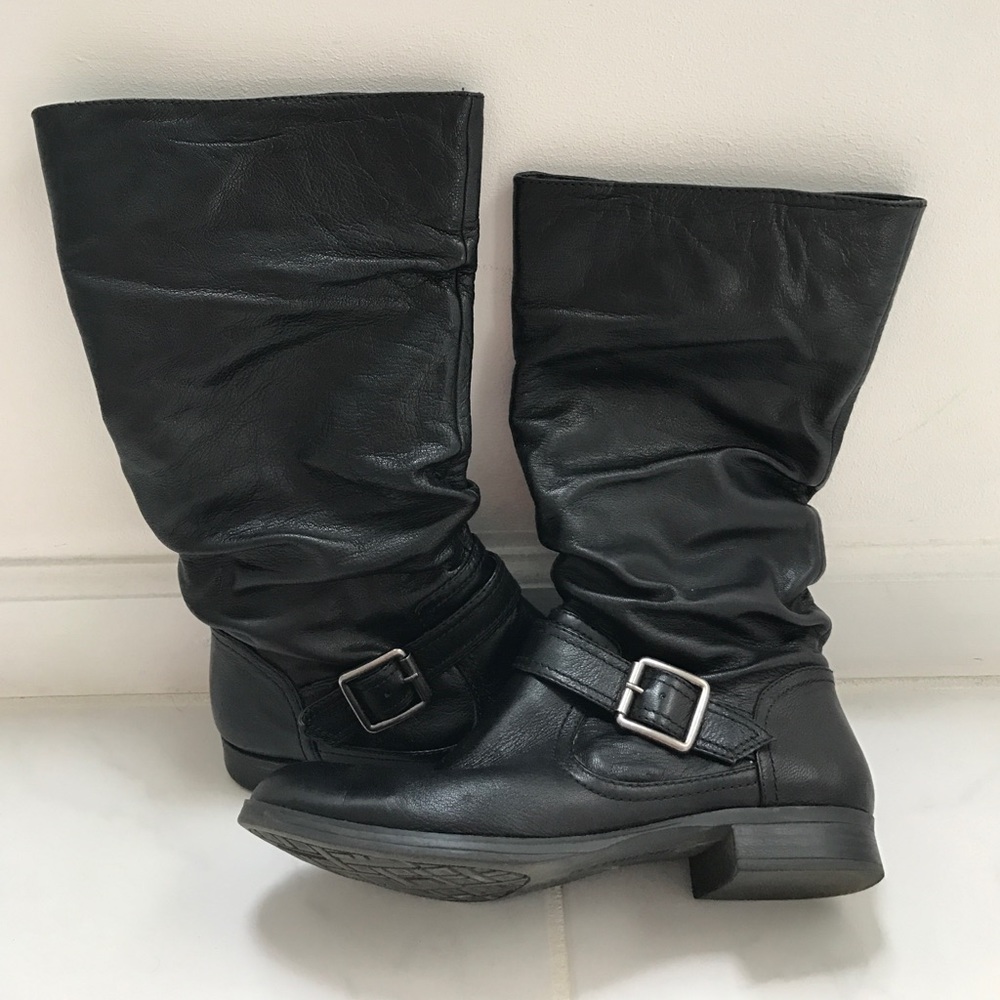 Black boots