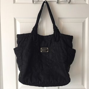Marc Jacobs Black Nylon Tote Bag - Large