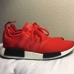 Adidas nmd r1 red reflective sz 11
