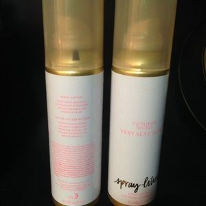 Victoria Secret spray on lotion