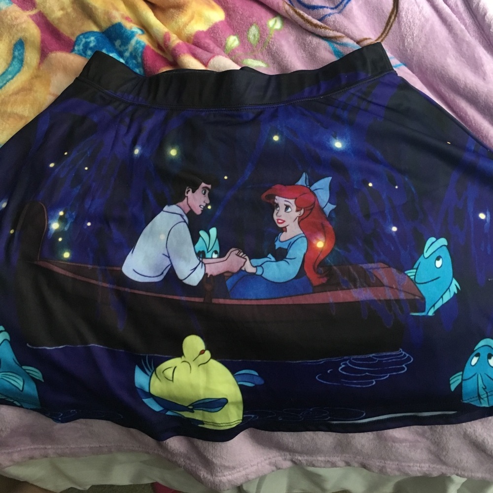 The Little Mermaid Hot Topic Skirt