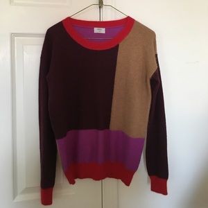 SALE!!!! TODAY ONLY! Madewell Colorblock Sweater