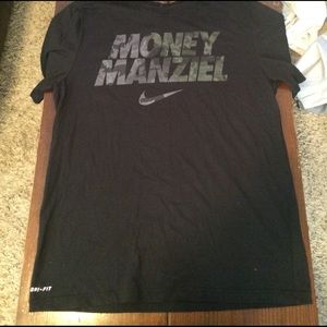 Nike men's Johnny Manziel Tshirt "Money Manziel"