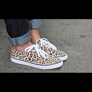 Cheetah print sneakers