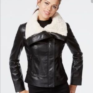 Guess Faux Leather Jacket