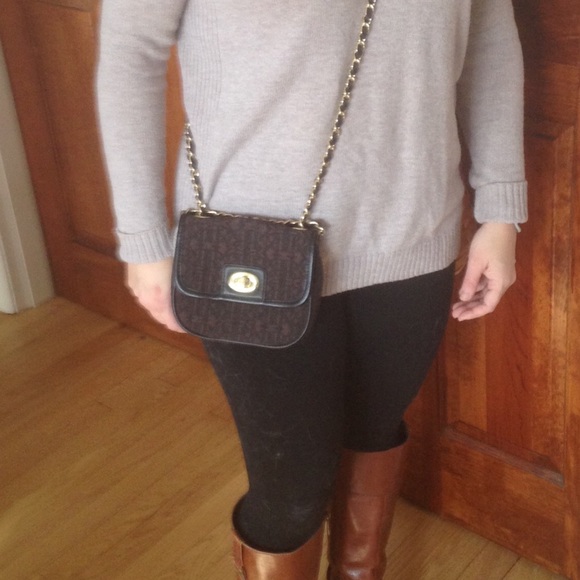 🎉SALE!🎉Banana Republic Black & Brown Crossbody - Picture 5 of 8