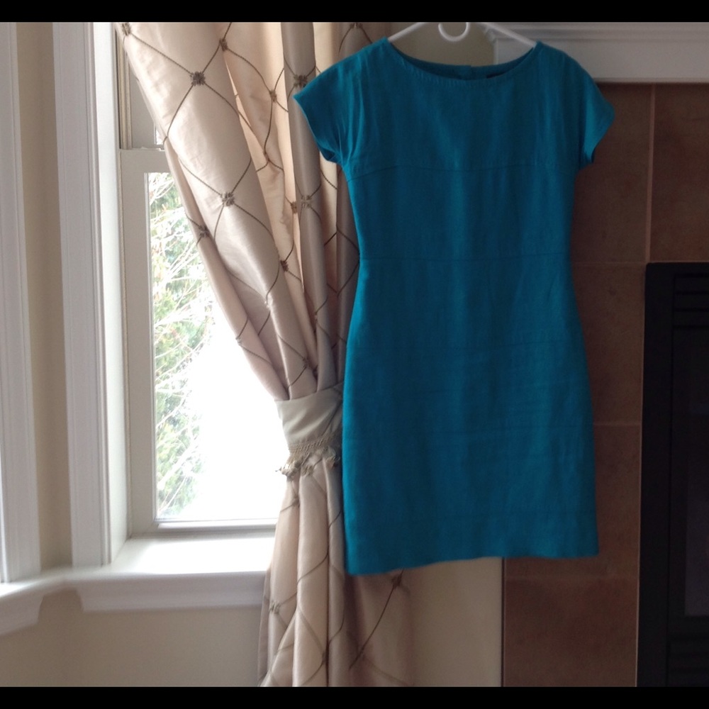 Banana republic green dress size 0