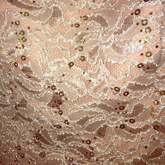 Elegant Gold Dress - Picture 2 of 3