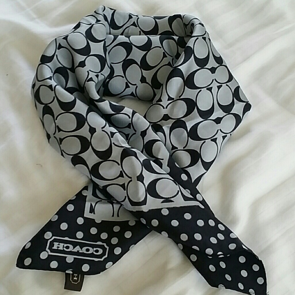 Coach monogram scarf