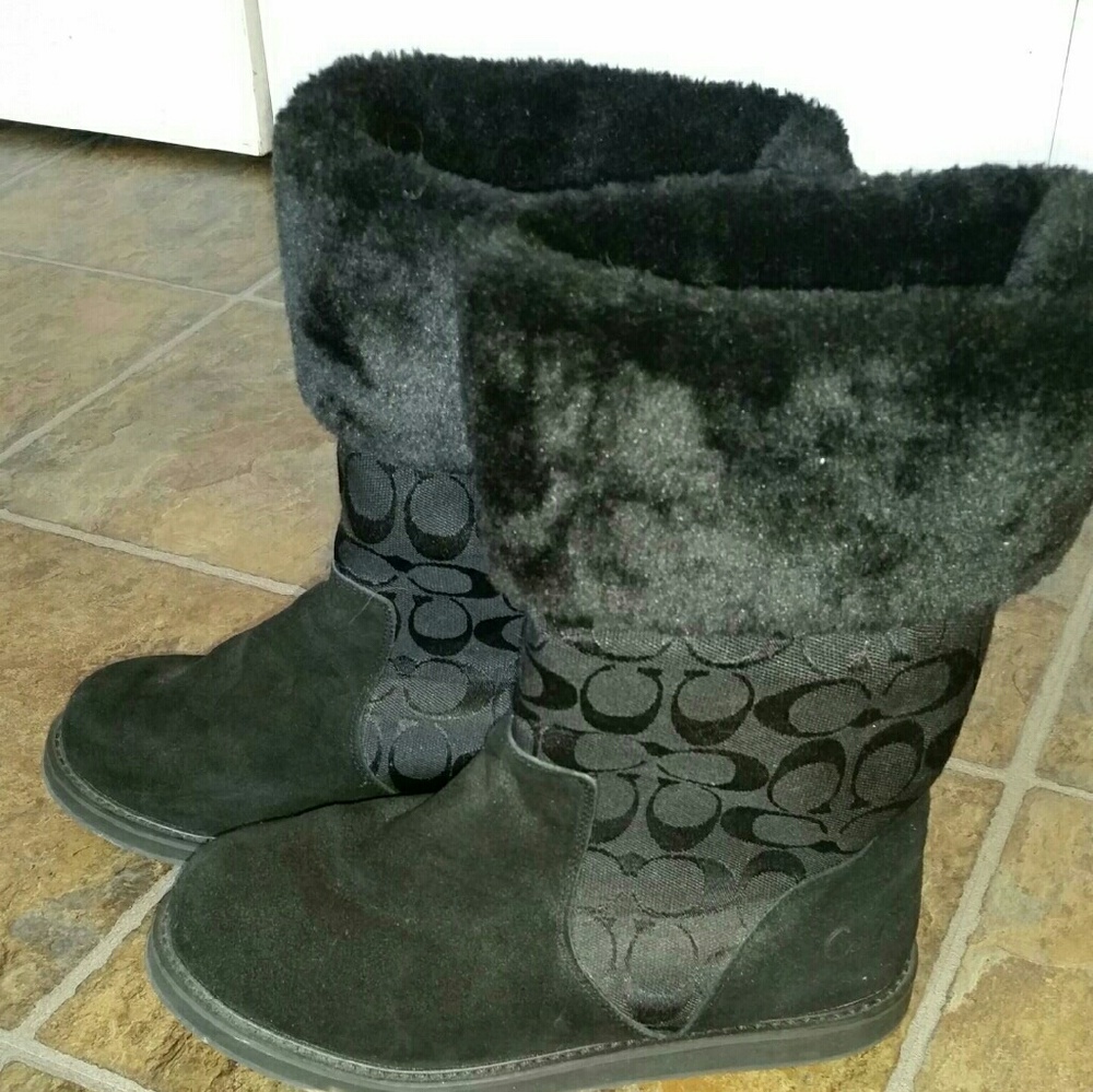 Authentic Coach Suede Boots "Joss Boot"