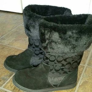 Authentic Coach Suede Boots "Joss Boot"