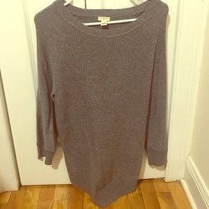 J Crew Grey Knit Sweater in size XS