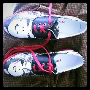 STREETFLY painted Oxford shoes