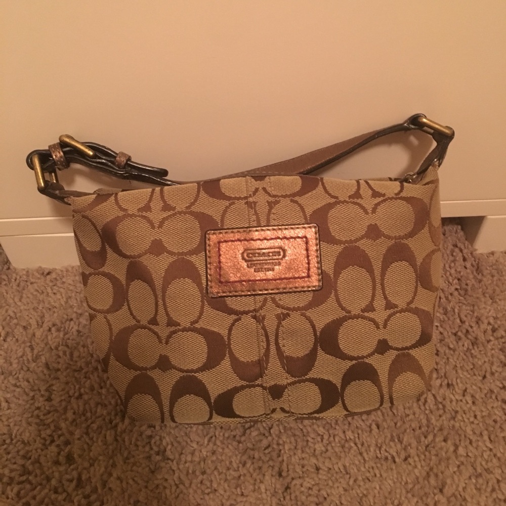 Brown Coach Purse - Picture 2 of 5