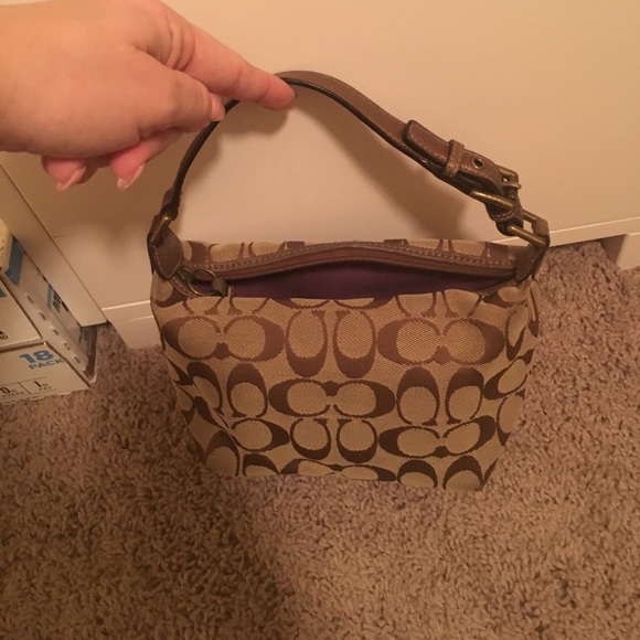 Brown Coach Purse - Picture 3 of 5