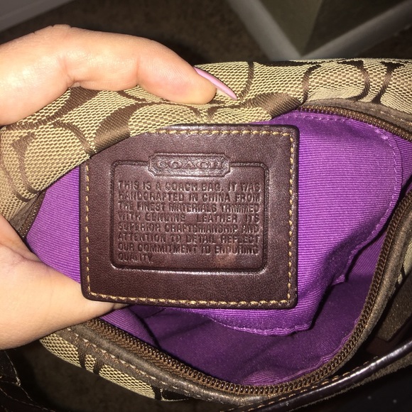 Brown Coach Purse - Picture 5 of 5