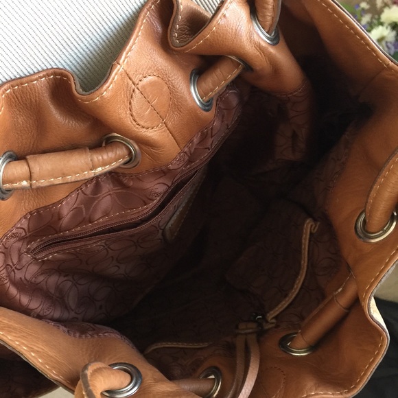 FOSSIL | Tan Leather Handbag NWOT - Picture 4 of 4