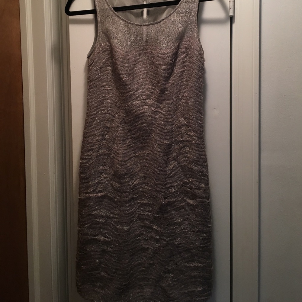 Ann Taylor metallic dress
